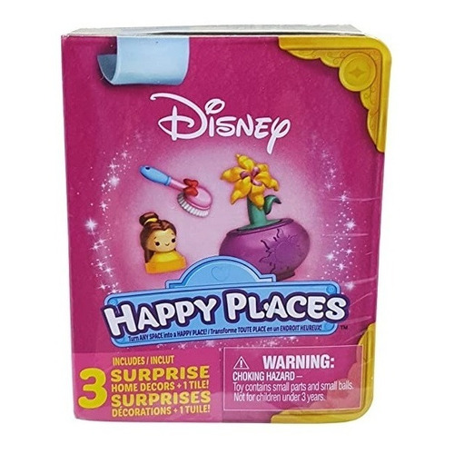 Caja Sorpresa Decoraciones Casa Princesa Happy Places Disney Color Rosa