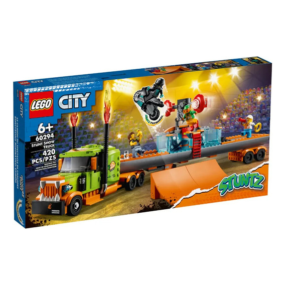 Camion De Acrobacias Lego 420pcs 60294 Febo