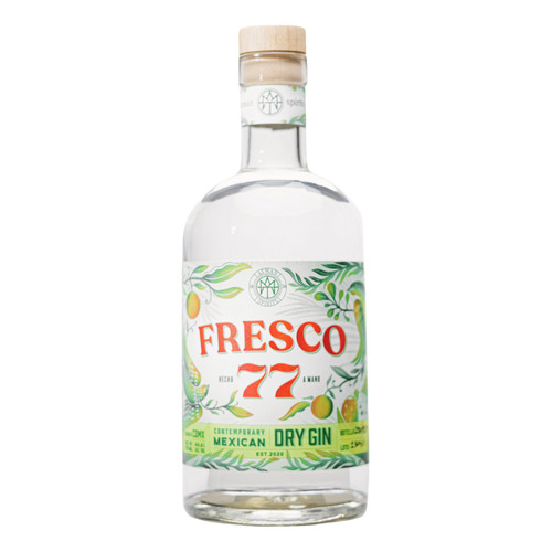 Gin fresco 77 - ginebra mexicana - London Dry 750ml