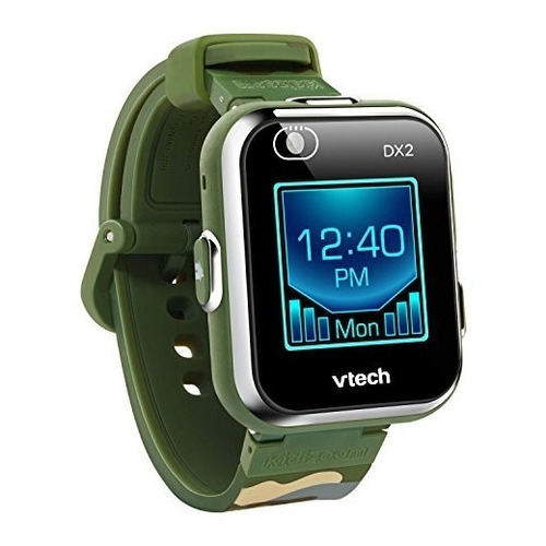 Reloj Para Niños Smartwatch Vtech Interactivo 100% Original Color De La Caja Verde Oscuro Color De La Malla Azul