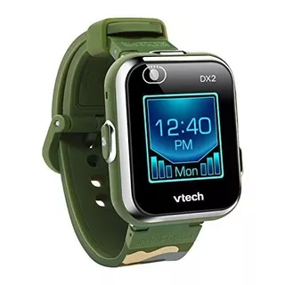 Reloj Para Niños Smartwatch Vtech Interactivo 100% Original Color De La Caja Verde Oscuro Color De La Malla Azul