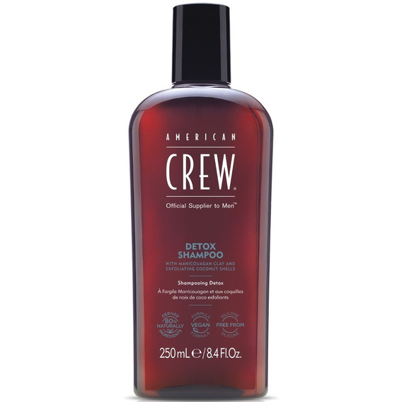 Shampoo Exfoliante Detox American Crew Men 250ml
