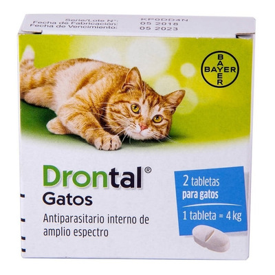 Drontal Gatos X 2 Tabletas