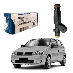  Bico Injetor Bosch Corsa 1.8 Gasolina 2002 A 2004