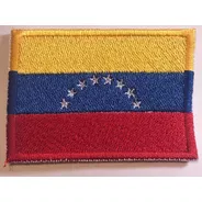 Parche Bandera Venezuela Bordado 100%