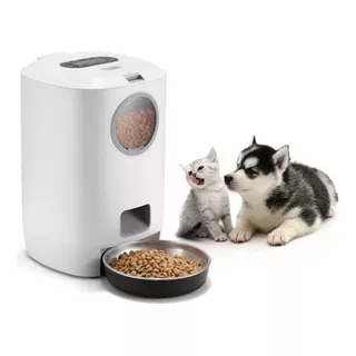 Alimentador Automático Inteligente Para Mascotas 4.5l Usb