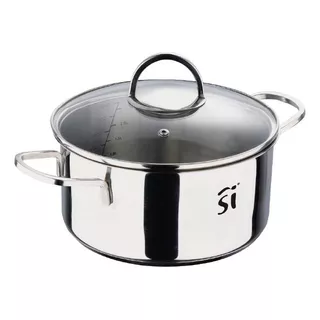 Cacerola San Ignacio Classic Cacerola Acero Inox. 24 Cm 4.7l Acero Inoxidable - 1 Unidad