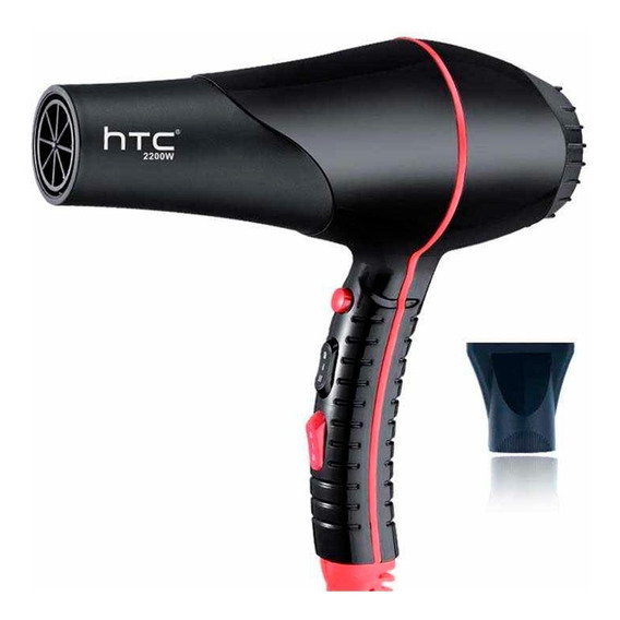 Secador De Pelo Htc Profesional 2200w Negro/naran Electrotom