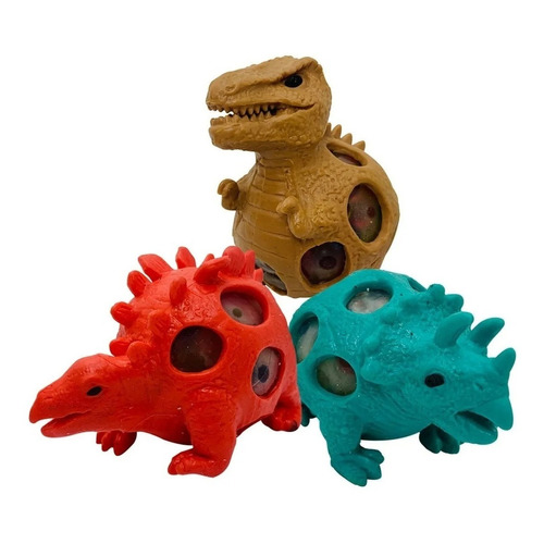 Squishy Dinosaurio Antiestres Con Gel Ditoys- Monkey Toys
