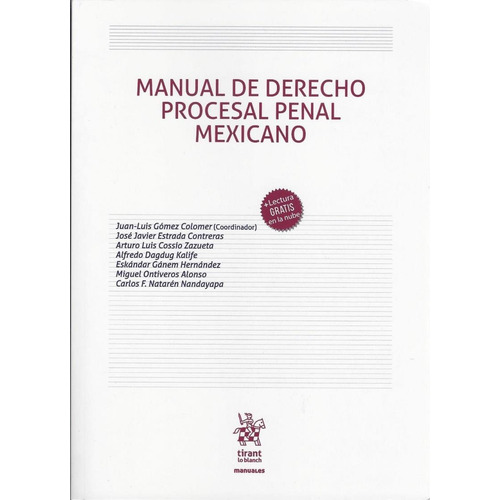 Manuel De Derecho Procesal Penal Mexicano