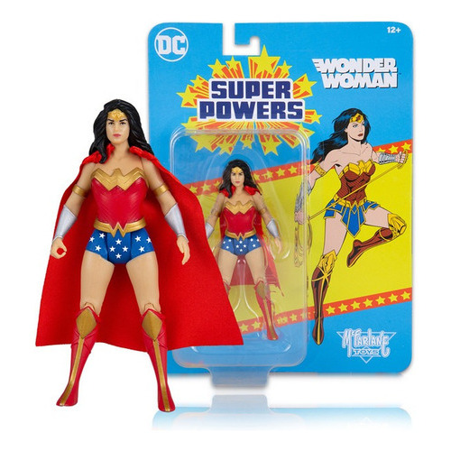 Mcfarlane Super Powers Wonder Woman Dc Mujer Maravilla