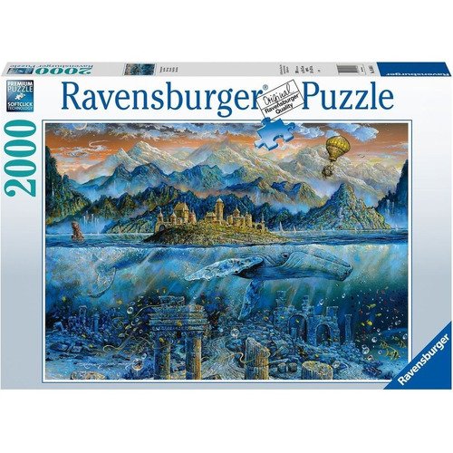 Puzzle Ravensburger 2000 Piezas Sabias Ballenas Rompecabezas