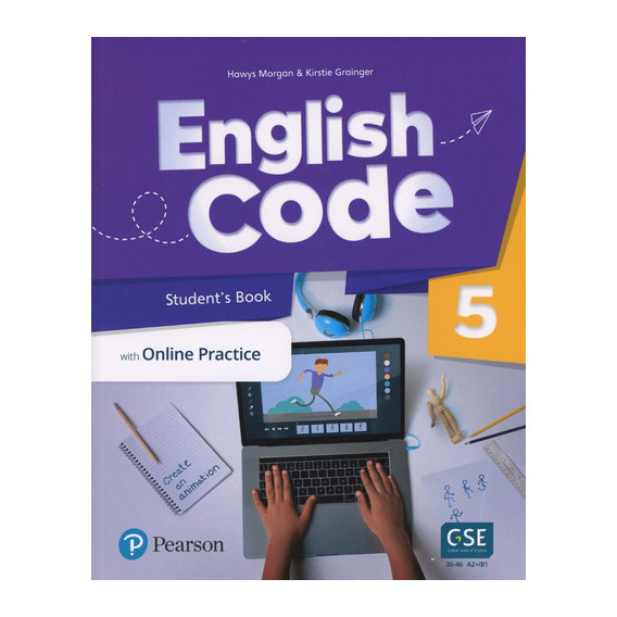 English Code 5 American - Student's Book + Online Practice Access Code Pack, De Morgan, Hawys. Editorial Pearson, Tapa Blanda En Inglés Americano, 2020