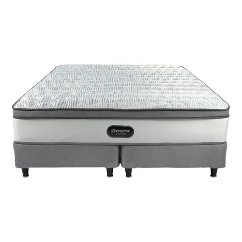 Sommier Europea Simmons Beautyrest Silver King de 200cmx180cm con base dividida