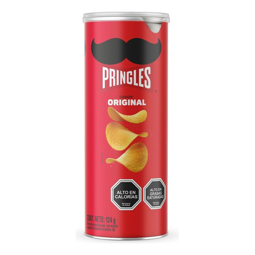 Papas Fritas Pringles Original 124g