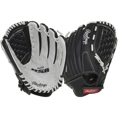 Guante De Béisbol Rawlings Rsb, 12.5'', Negro / Gris