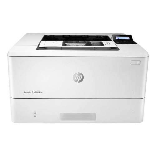 Impresora  simple función HP LaserJet Pro M404dw con wifi blanca 110V - 127V