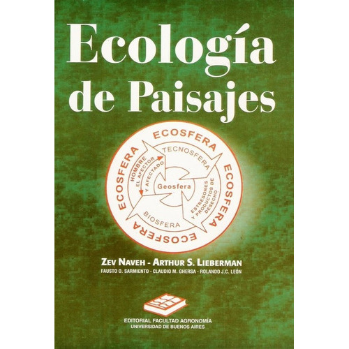 Ecología De Paisajes: Ecología De Paisajes, De Naveh, Zev / Lieberman, Arthur S.. Editorial Facultad De Agronomía, Tapa Blanda En Español, 2021