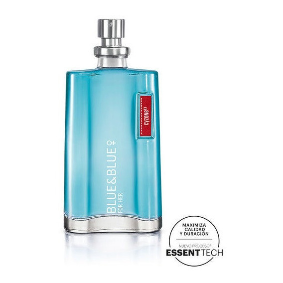 Perfume Blue & Blue For Her - Cyzone - mL a $455