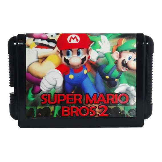 Cartucho Super Mario Bros 2 | Para Consolas 16 Bits -mg