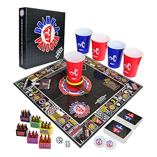 Juego De Mesa Drink-a-palooza: Combina Los Juegos De Beber D