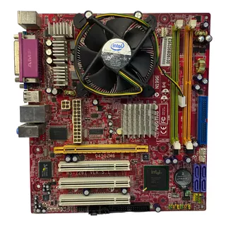 Placa Mãe Kit Lga775 Positivo Ms-7267 + Intel G450 + Cooler