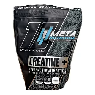 Creatina Meta Nutrition 500 Gr 100 Porciones Sabor Sin Sabor