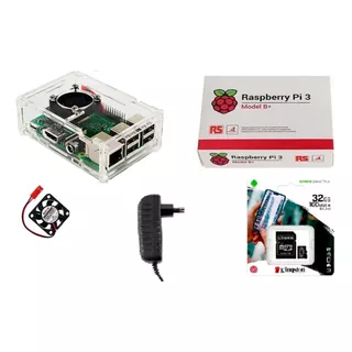 Raspberry Pi 3 B Plus Con Kit Accesorios