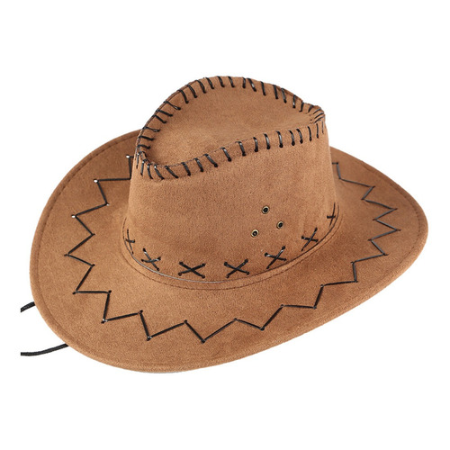 Gorra Para Sombrilla Unisex West Cowboy Hat Mongolian Grassl 