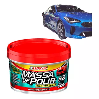 Massa Para Polimento 500g Extra Fina Base D Água Luxcar