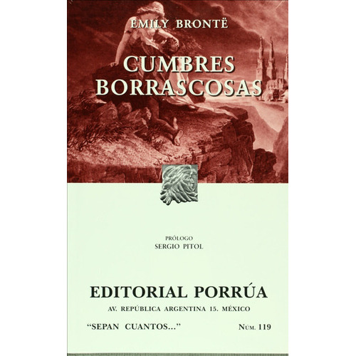 Cumbres Borrascosas, De Brontë, Emily., Vol. 0. Editorial Porrúa, Tapa Blanda En Español, 1