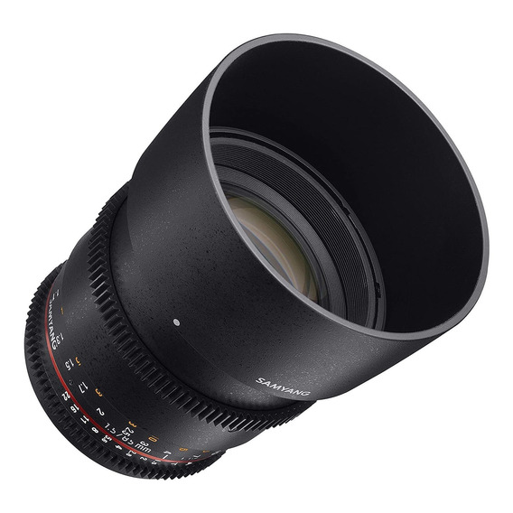 Lente Samyang Syds85m-nex Vdslr Ii 85mm T1.5 Para Sony Al...