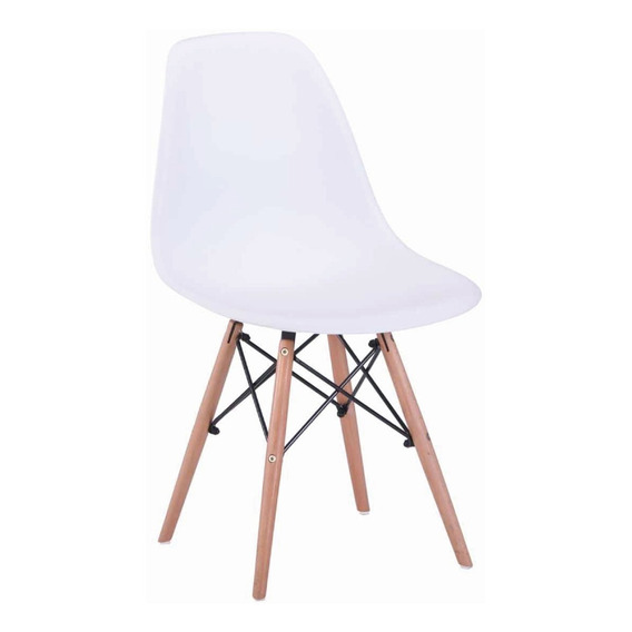 Silla Eames Butaca Moderna Y971b Blanco