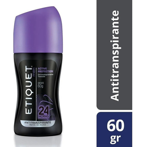 Desodorante Antitraspirante Etiquet Men Active Roll-on 60g