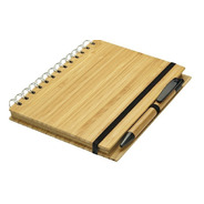 Cuaderno De Bamboo, 13.5 X 18 X 1.3 Cm. Aprox, 4 Unds