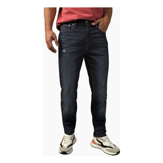 Jeans Athletic Skinny Destroy Airflex+ American Eagle Blue