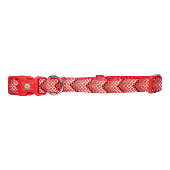 Collar Perro Puntitos Xs Rojo Mascan