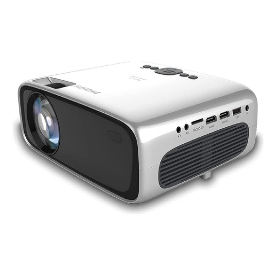 Proyector Videobeam Philips Con Wifi Y Bluetooth Color Blanco 110v