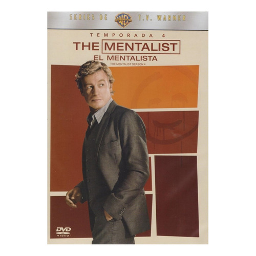 El Mentalista The Mentalist Cuarta Temporada 4 Cuatro Dvd