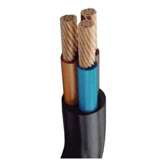 Cable Tipo Taller 3 X 1 Mm Normalizado Iram X 25 Mts