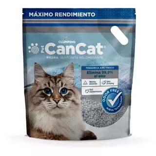 Bentonita Can Cat 12 Kg Piedras Sanitaria Arcilla Aglomeran 