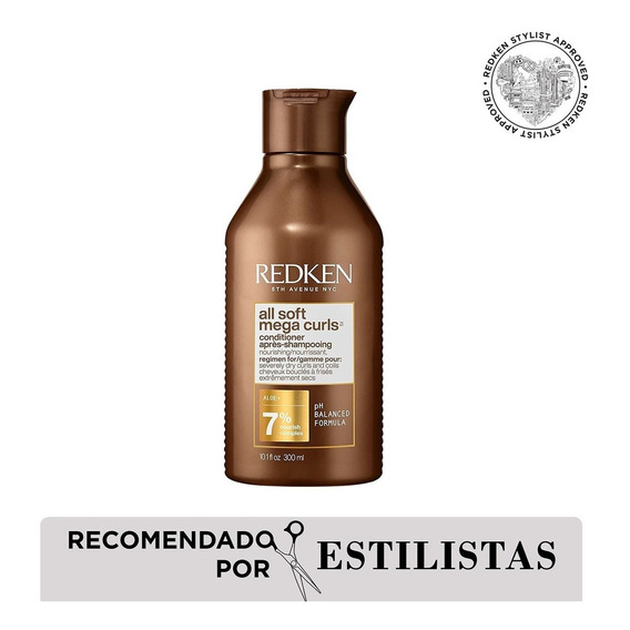 Acondicionador Redken All Soft Mega Curls Envase De 300 Ml