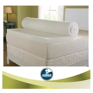 Pillow Top Látex Hr Foam Queen 7cm - Aumar