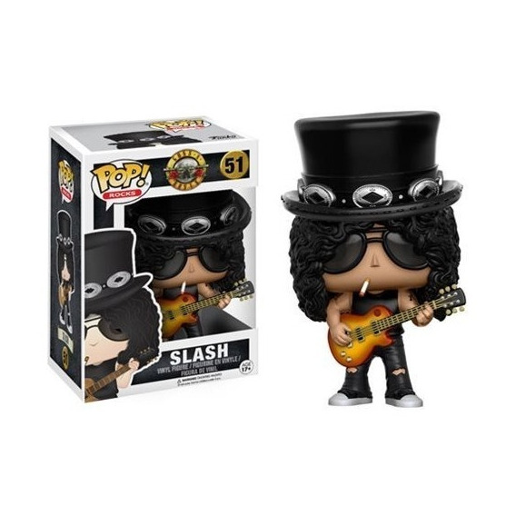 Figura Funko Pop, Slash  De La Banda Guns N' Roses