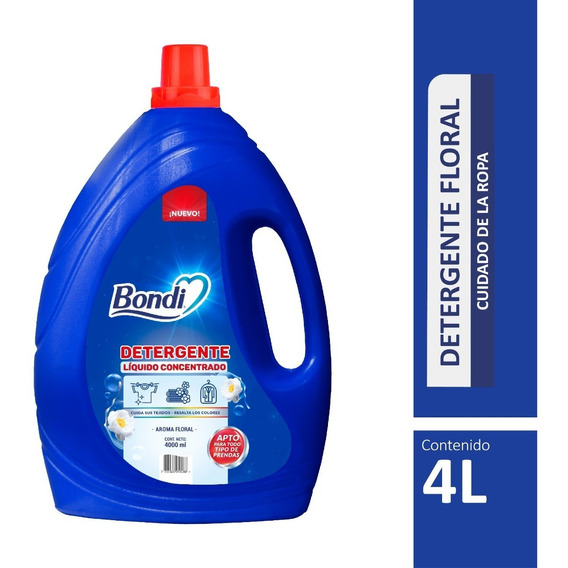Detergente Bondi Liquido 4l - L