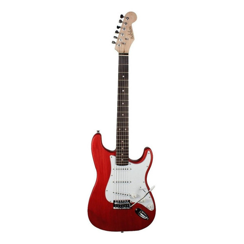 Guitarra eléctrica Babilon Vintage Twist de roble roja brillante con diapasón de palo de rosa