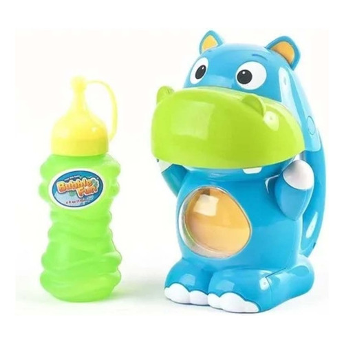 Burbujero Bubble Fun Hipopótamo Blowing Time 18 Cm