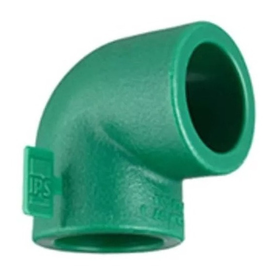 Codo 90º Hh 25mm Ips Fusion Verde Pack X 10 Unidades