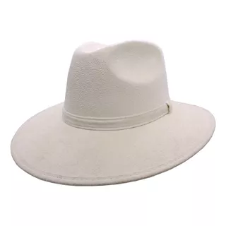 Sombrero Indiana Gamuza Colores Claros Hipster Vintage