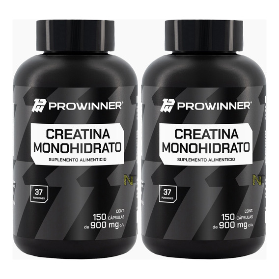 (duo Pack) Creatina Monohidrato (300 Caps) Prowinner